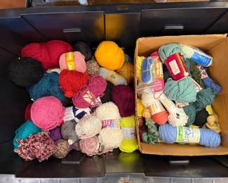 Yarn in all many different materials - $2 each