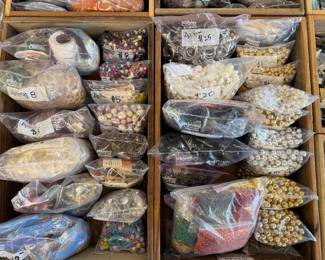 bulk bags of craft supplies and jewelry making supplies 