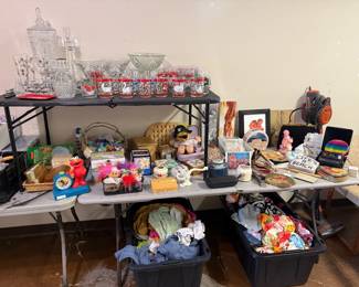 kids clothing, Christmas cups & crystal glassware