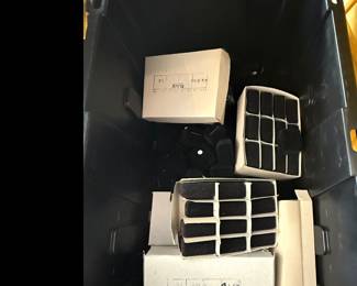 Velvet jewelry boxes $0.50 each - 3 for $1