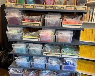 seed beads in all the colors!