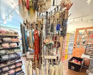 Strands of glass, faux pearl, plastic, Czech and African beads