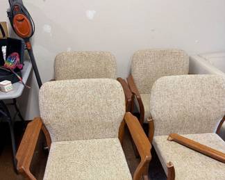 MCM dining chairs $50 each ($25 for broken)