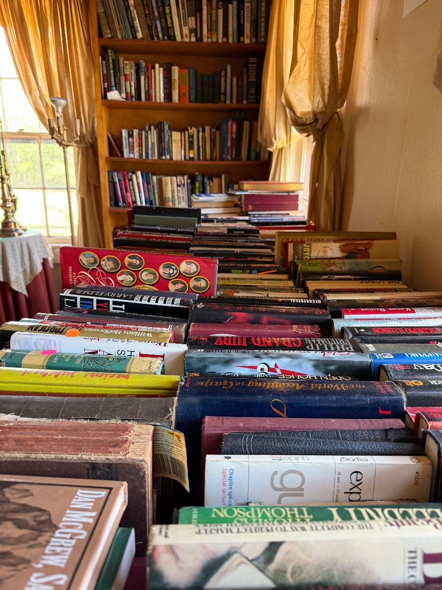 Vintage hardback books