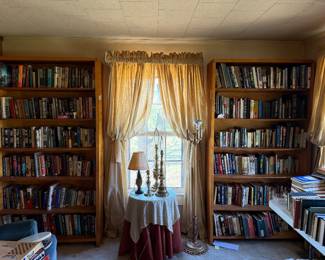 Solid Wood Shelves, Lamp Bases 