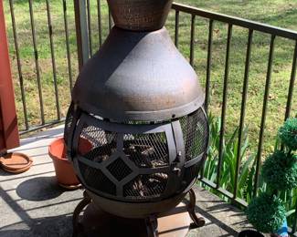 Iron Chimenea 