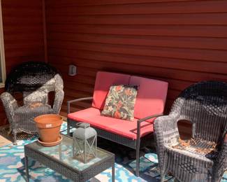 Patio Furniture , Wicker Chairs