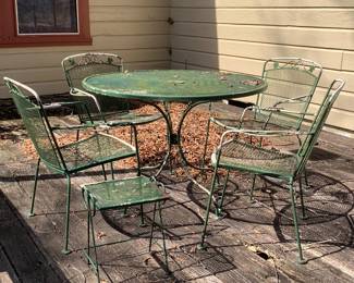 6 Pcs. Vintage Patio Furniture 
