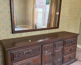 4 Piece Vintage Bedroom Set 