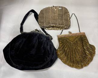 Vintage beaded purses 