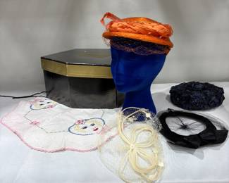 Vintage hats -display not included