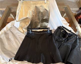 Lots of designer and vintage clothing--Haute Hippie, Ungaro, Marchesa, Ralph Lauren, Zara, Max Mara, BCBG, Harvey Nichol, Ted Baker, J. Crew, Michael Kors, plus lots fun vintage dresses, coats and furs