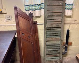 Saloon style swing doors/ shutter