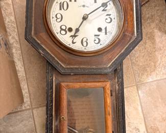 Antique "Castle Meiji Trade Mark"Imazu Clock