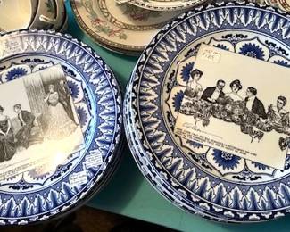 Royal Doulton Gibson Girl Dinner plates.