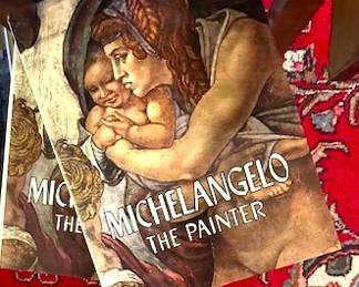 Many Large Coffee Table Artist's Books, including Michelangelo, Rembrandt, Seth Eastman, Artists of the  Uffizai.