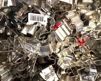 Vintage cookie cutters.