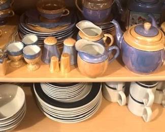 Vintage Japanese lusterware.