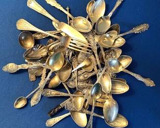 Sterling Silver spoons/forks, etc.