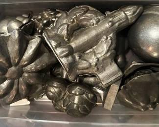 Vintage chocolate/ice cream molds