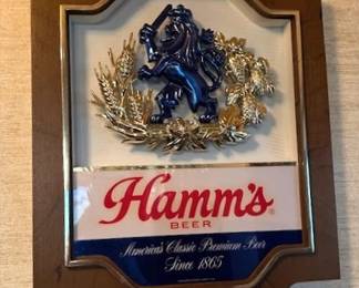 Hamms wall sign (was never intended to light up).
