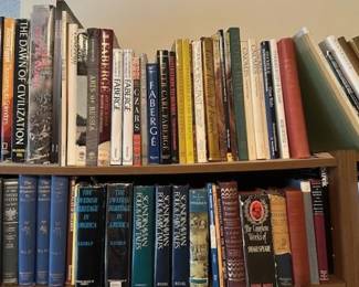Large collection of books