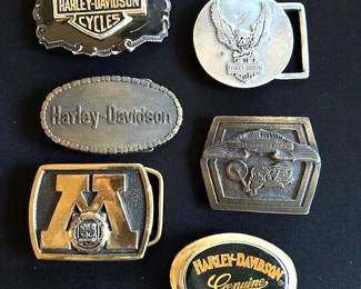 Variety of Belt Buckles.