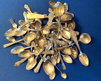 Sterling Silver spoons/forks, etc.