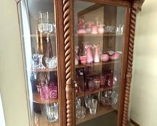 American Victorian-era curio cabinet - it's gorgeous.