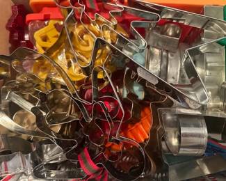 Vintage cookie cutters.