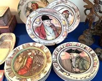 Vintage collection of Royal Doulton "The Professionals" series.