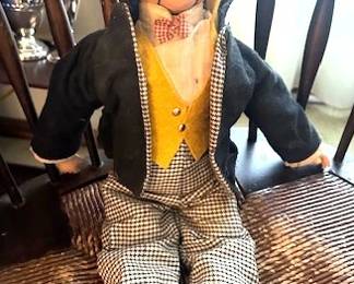 Charlie McCarthy ventriloquist dummy from the 1930s, "Dapper Dan"