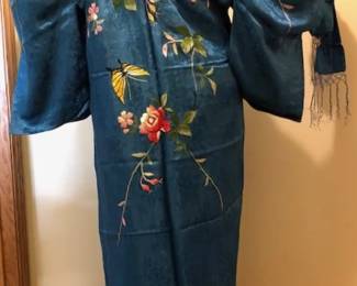 Vintage Japanese Silk Kimono