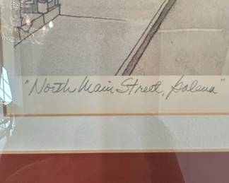 North Main Street, Galena  Limited Edition Print by David J. Hanson third image