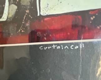 B. H. Bill Hurlbut Curtain Call Limited Edition Print or second image