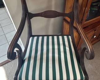 Regency Style Mahogany Side Chair