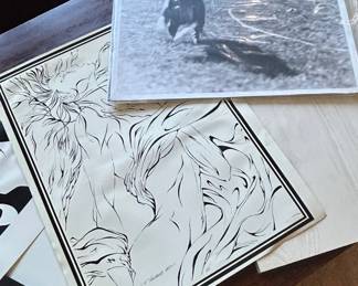 Print by Brent J. Fairbanks, The Dancer