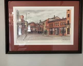 North Main Street, Galena  Limited Edition Print by David J. Hanson