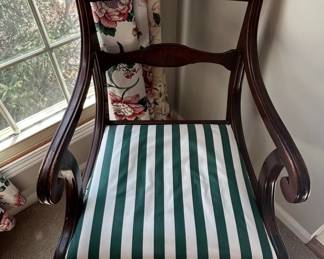 Antique Mahogany Regency Style Side Chair