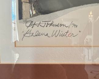 P.F.T. Johnson Helena Winter Limited Edition Print third image