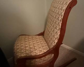 Antique Statesville Gooseneck Rocking Chair
