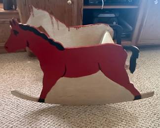 Vintage The Wonder Horse Spring Rocking Horse Toy