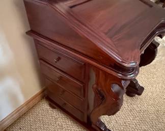 Antique Rosewood Davenport Desk third image