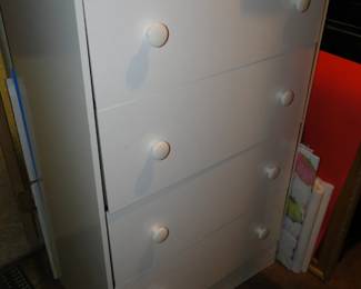 White dresser