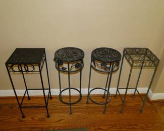 Plant stands, or small tables, choice is yours