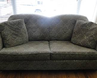 Oversized matching comfy couch