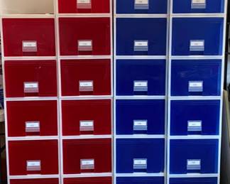 Plastic standard file drawer system stackable and modular. Configure any way you like.