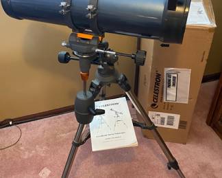 Celestron Astro Master 130 Telescope w/original box and booklet