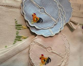 Amazing linen, lace and embroidered items