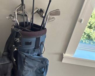 108 BlueMultiDividerGolfCartBagMixedClubs